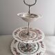 Antique cake stand Fine Staffordshire ware