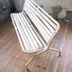 Banc pliant en métal