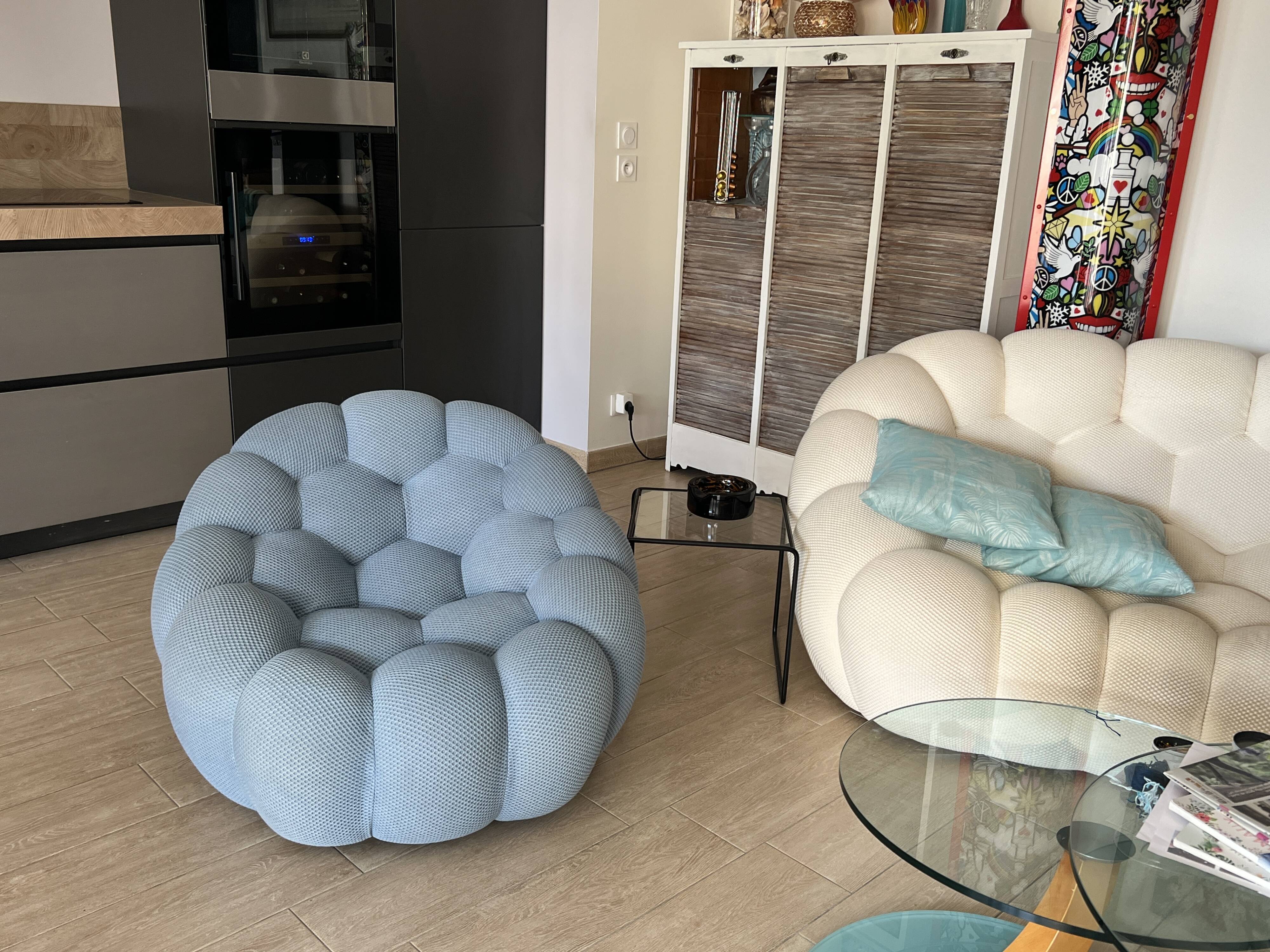 Fauteuil Roche Bobois modèle Bubble