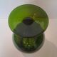 Large glass vase in vintage Italian colour