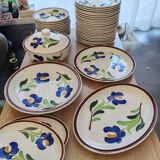 Gien Cadiz earthenware table service