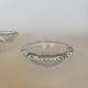 Set of 5 beaded glass bowls