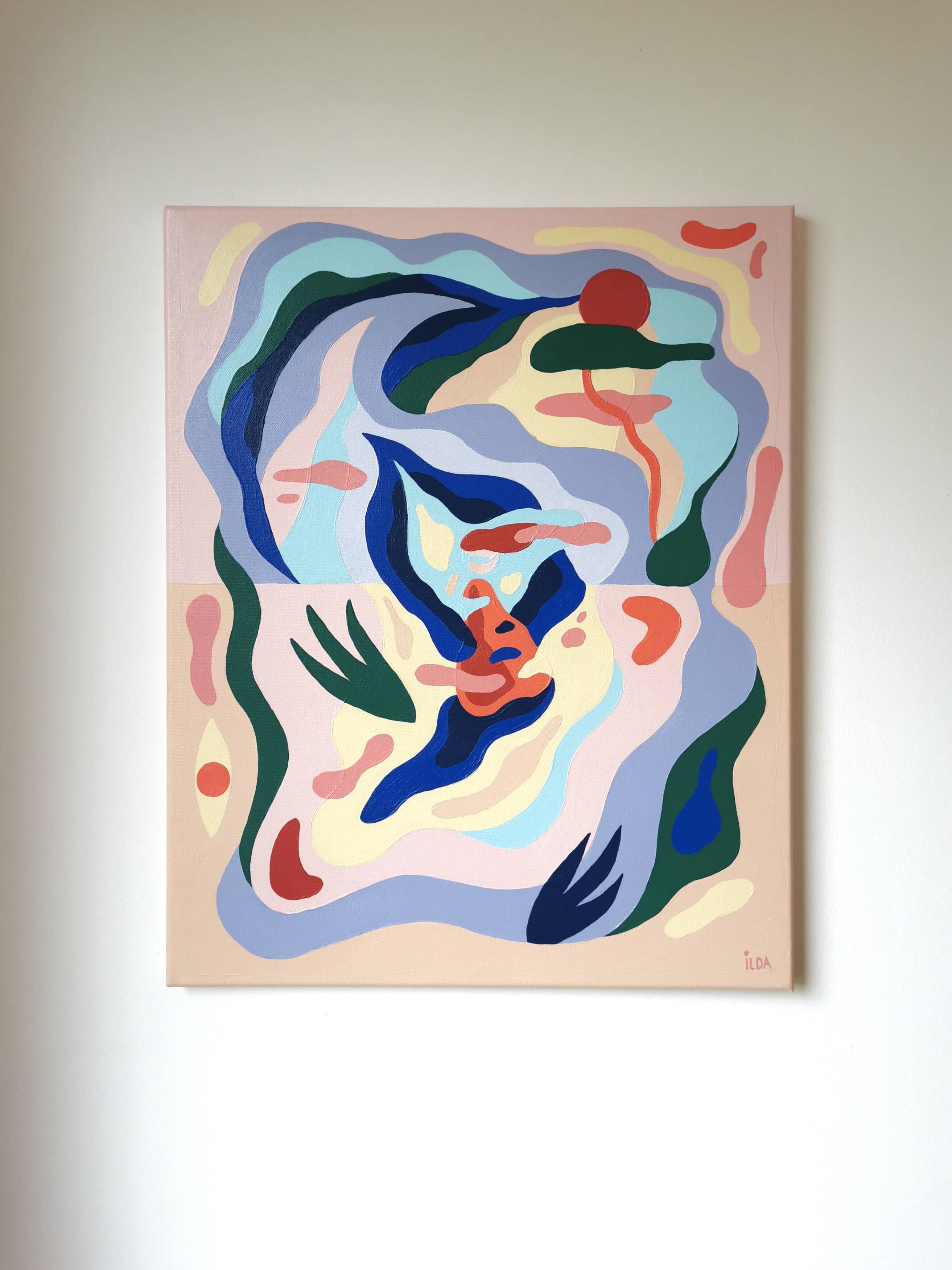 Acrylic on canvas - IODIZED DREAM