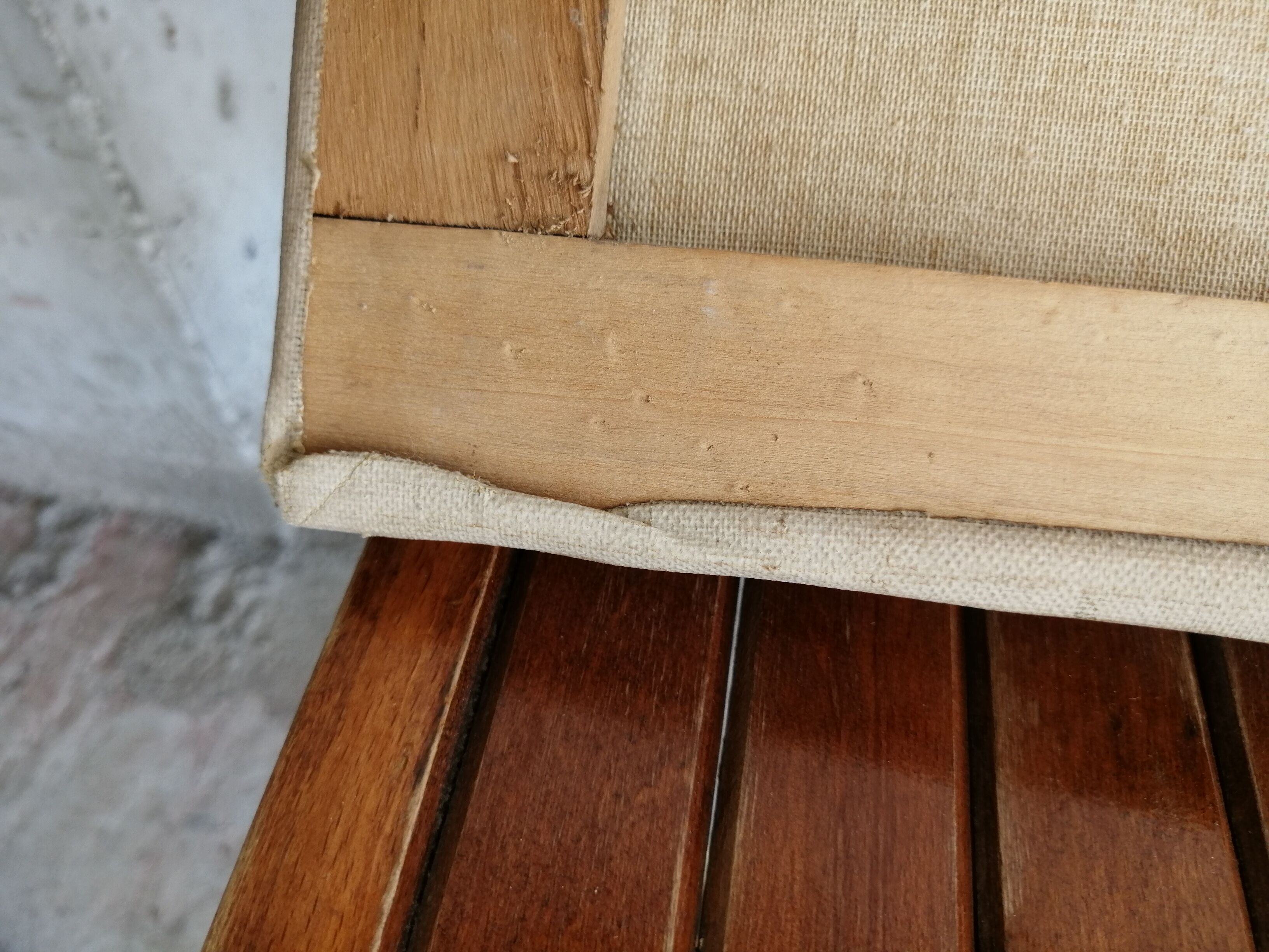 Old table 55 cm x 38 cm