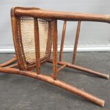 Pair chairs cans d'estaminet XIXth