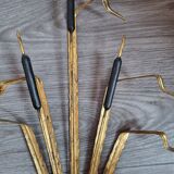 Reed wall lamps Circa 1950