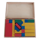 Vintage solid wood cube games