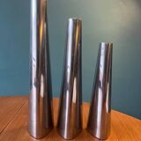 Set of ikea aluminum candle holders 1990