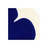 painting on blue Majorelle paper signed Eawy