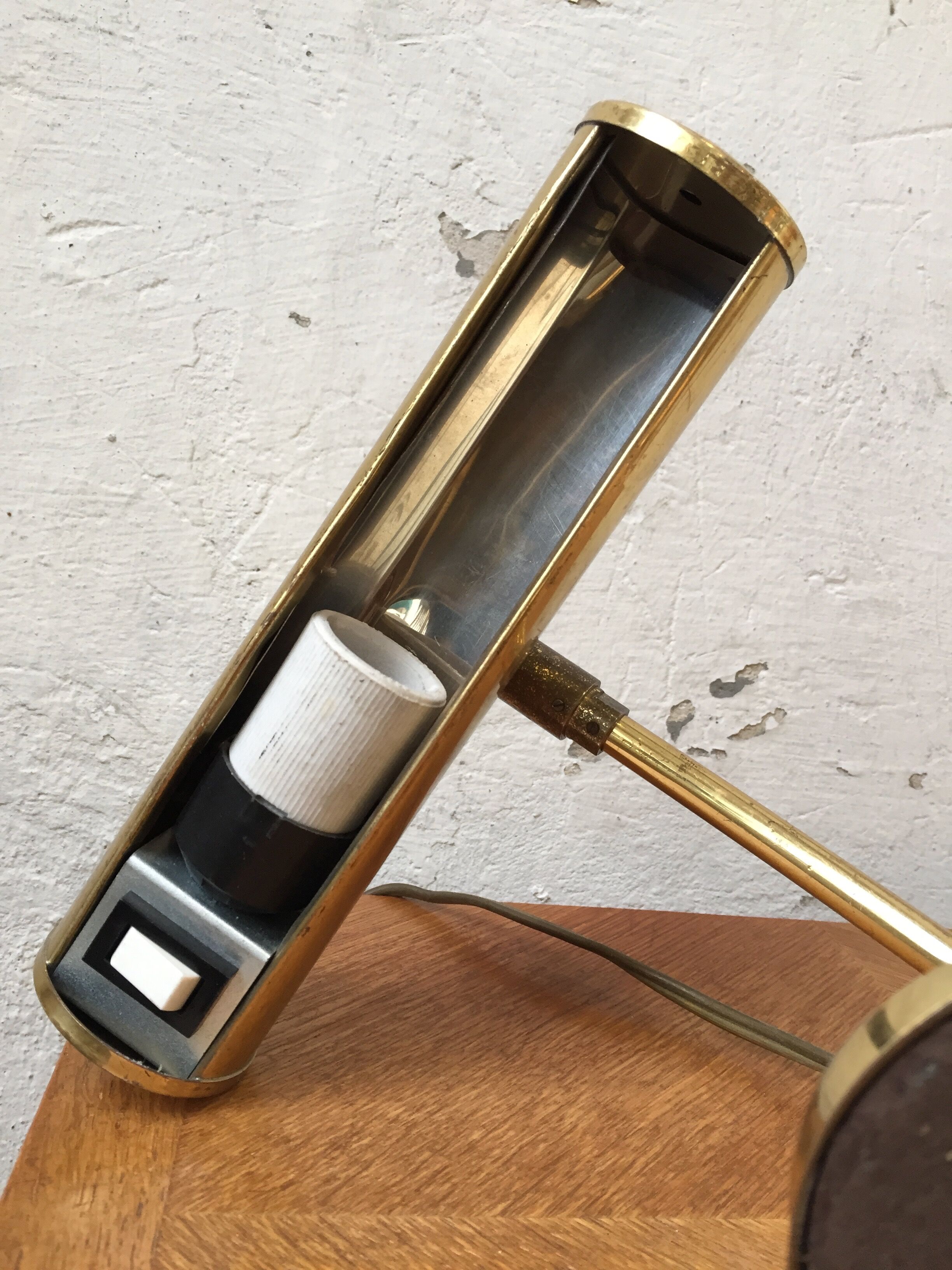 Pfaffle brass desk lamp