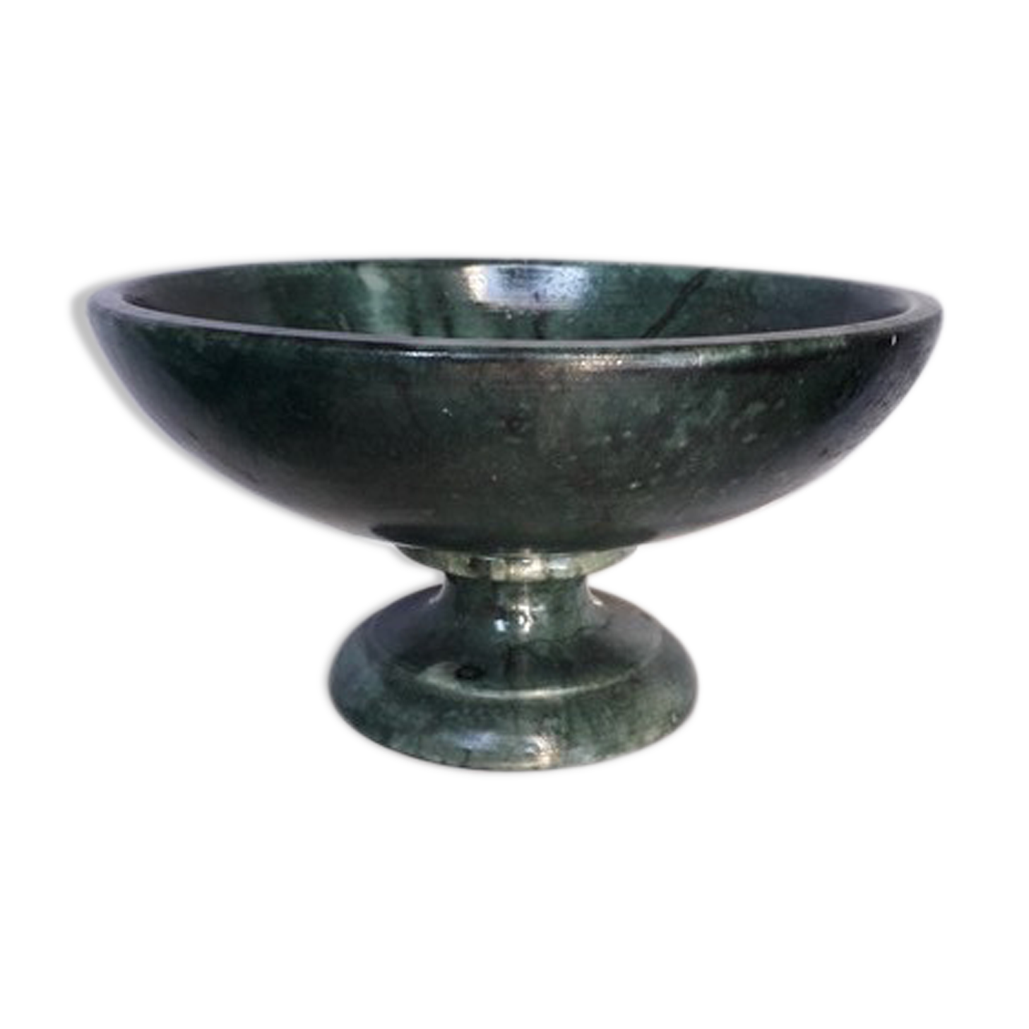 Marble cup center table basket 1970