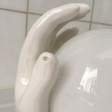 Wall lamp hand lamp ceramic vintage 70s