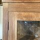 Raw teak sideboard