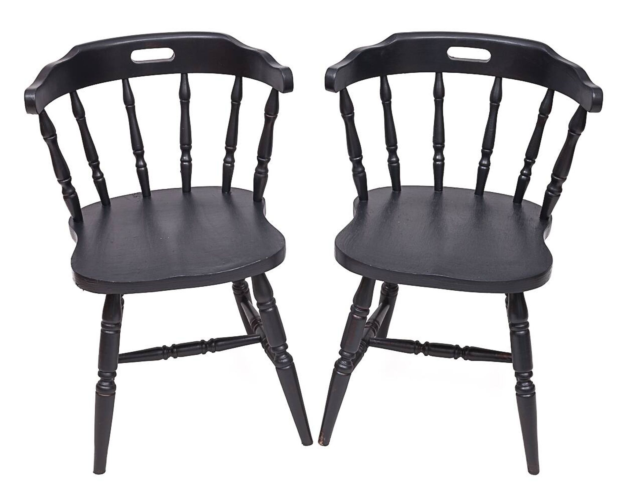Set of 8 "Cabriolet" bistro chairs