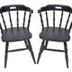 Set de 8 chaises bistrot "Cabriolet"