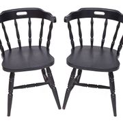 Set of 8 "Cabriolet" bistro chairs