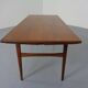 Teak dining or coffee table, Denmark, 1960s