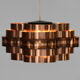 Hanging lamp by Werner Shou for Coronell Electro Denmark 1970s