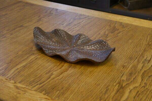 1950s Brutalist Oak Centerpiece