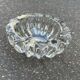 Art Deco molded glass ashtray by Pierre D'Avesn - Art Deco pocket emptier