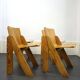 Ensemble de 4 chaises Peota par Gigi Sabadin pour Stilwood