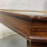 Rectangular coffee table from the 40s mirror
