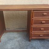 Rattan desk