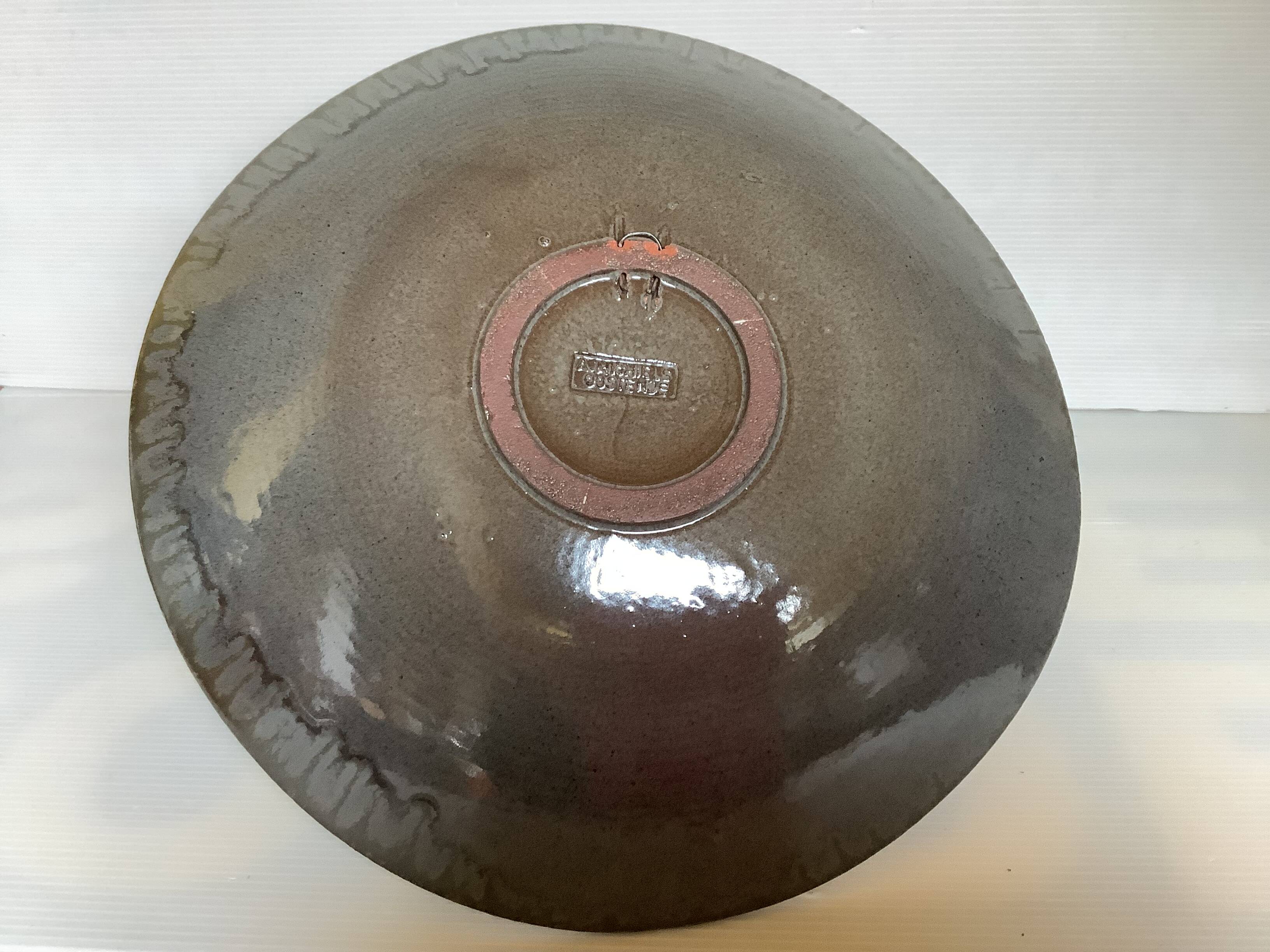 Ceramic catchall by Auguste Michiels Ostend