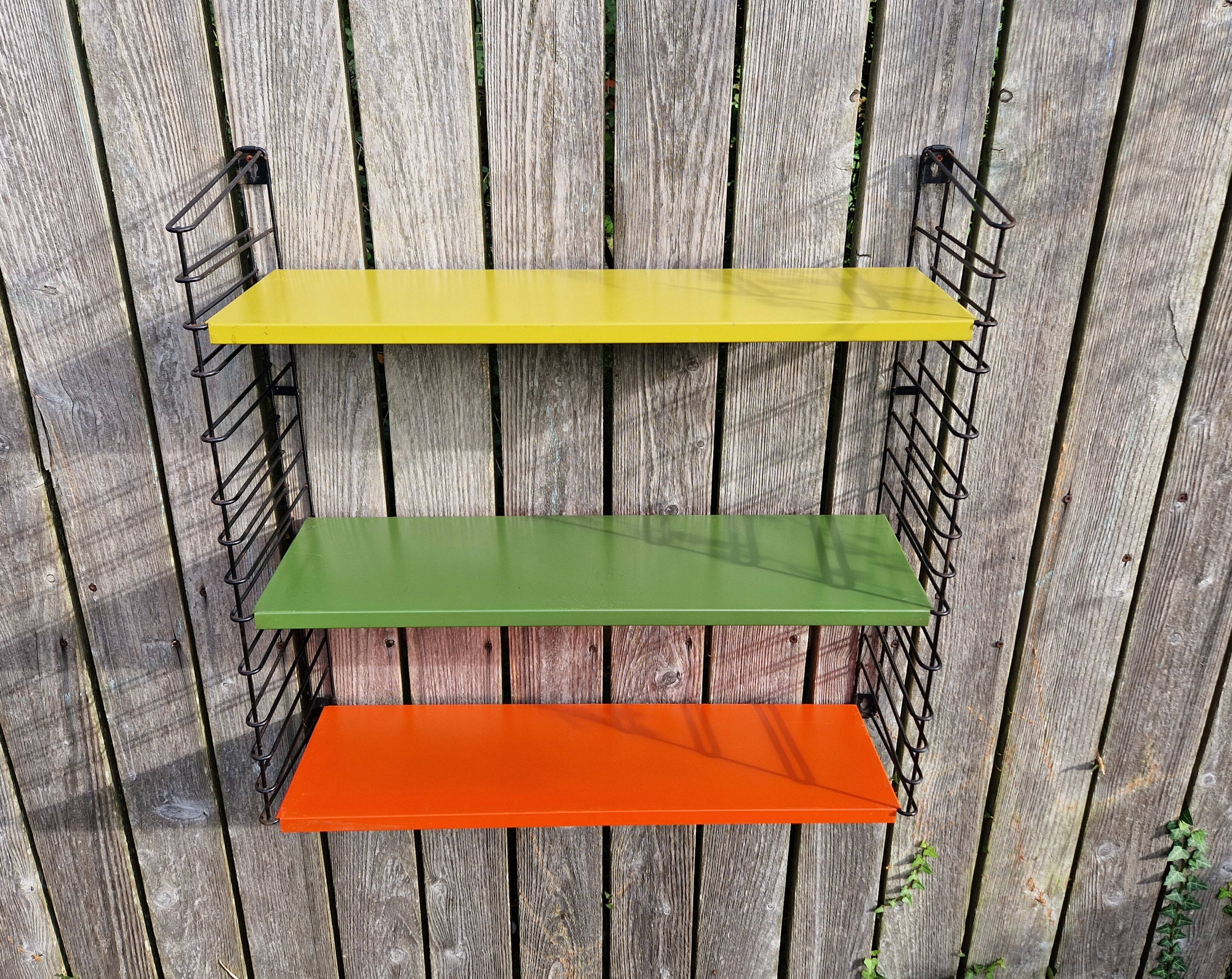 Tomado metal wall shelf, 1960s