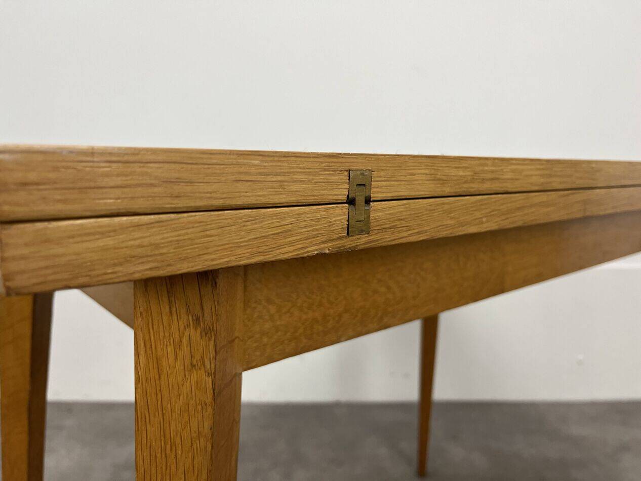Compass leg table, 1950s, vintage.