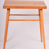 Mid Century Modern table made in ´50s Czechia. Non restored beech.