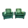 Pair of Art Deco club armchairs
