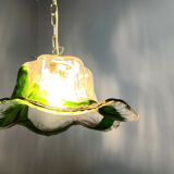 Vintage Murano glass pendant light, for Mazzega, 1960s