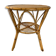 Bamboo and wicker table in the style of Dal Vera / Franco Albini, Italy, 1960s.