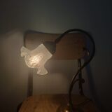 Table lamp in brass art deco tulip 1930