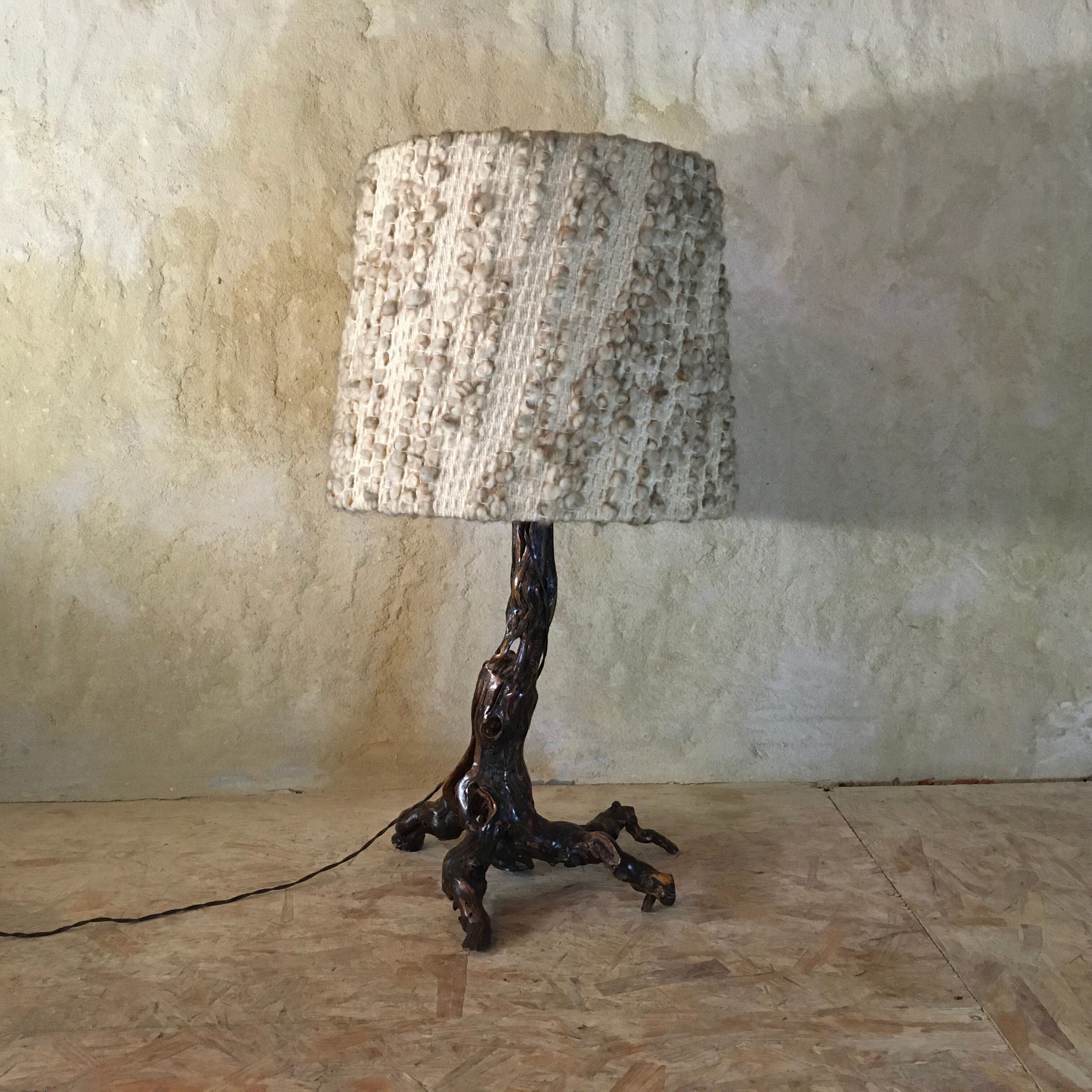 Vintage vine vine lamp