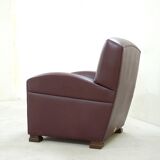 Tabarin Chair leather from Poltrona Frau, Italy, 1989