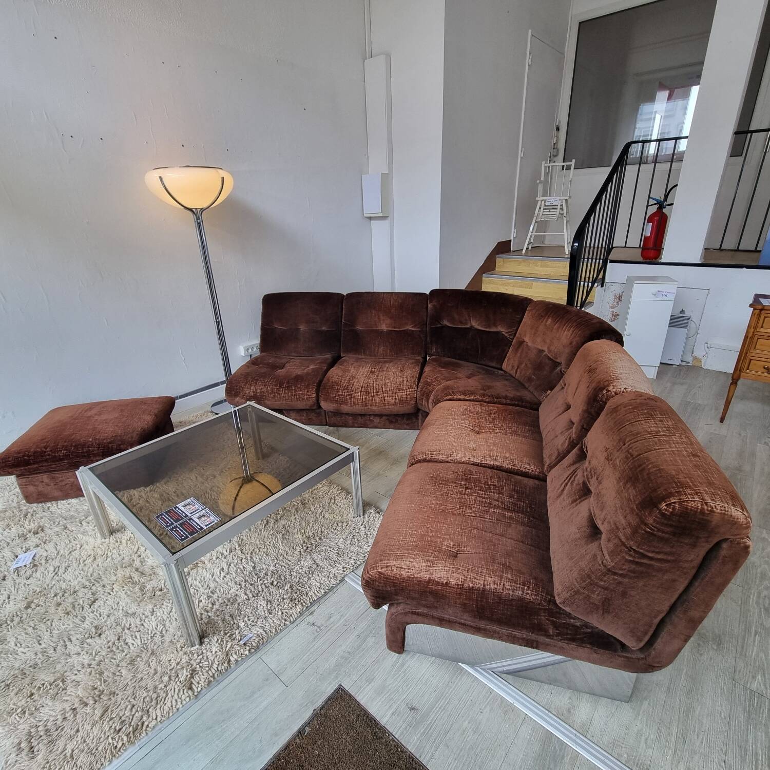 1970s Roche Bobois canapé style