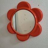 Orange flower mirror Visiva, Milan Italy
