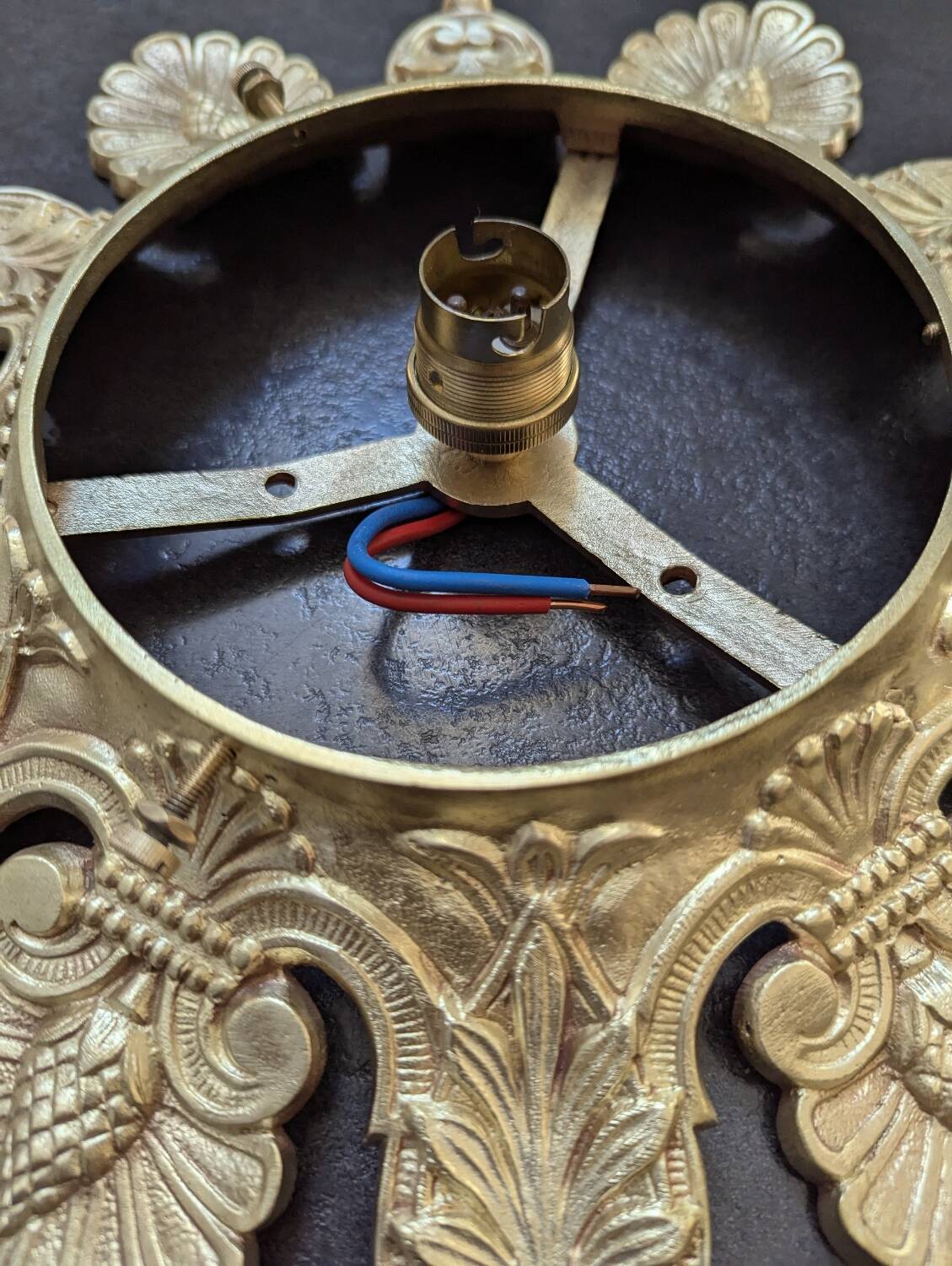 Art Nouveau ceiling light, table lamp in pressed-molded glass