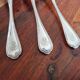 Christofle - Set of 3 table spoons in the Spatours model in silver-plated metal.