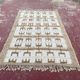 Moroccan Berber rug in cream and camel 250x200 cm – geometric patterns