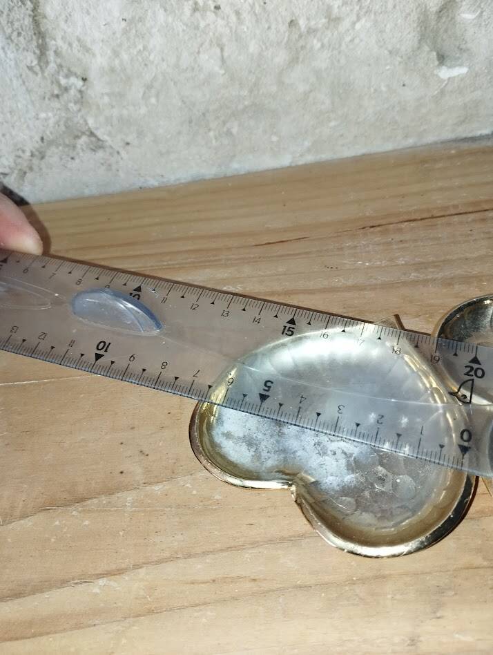 Set of 4 Jie Gantofta enamelled brass ashtrays – playing cards – desi