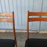 Lot de 4 chaises design scandinave