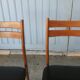 Set of 4 Scandinavian style chairs