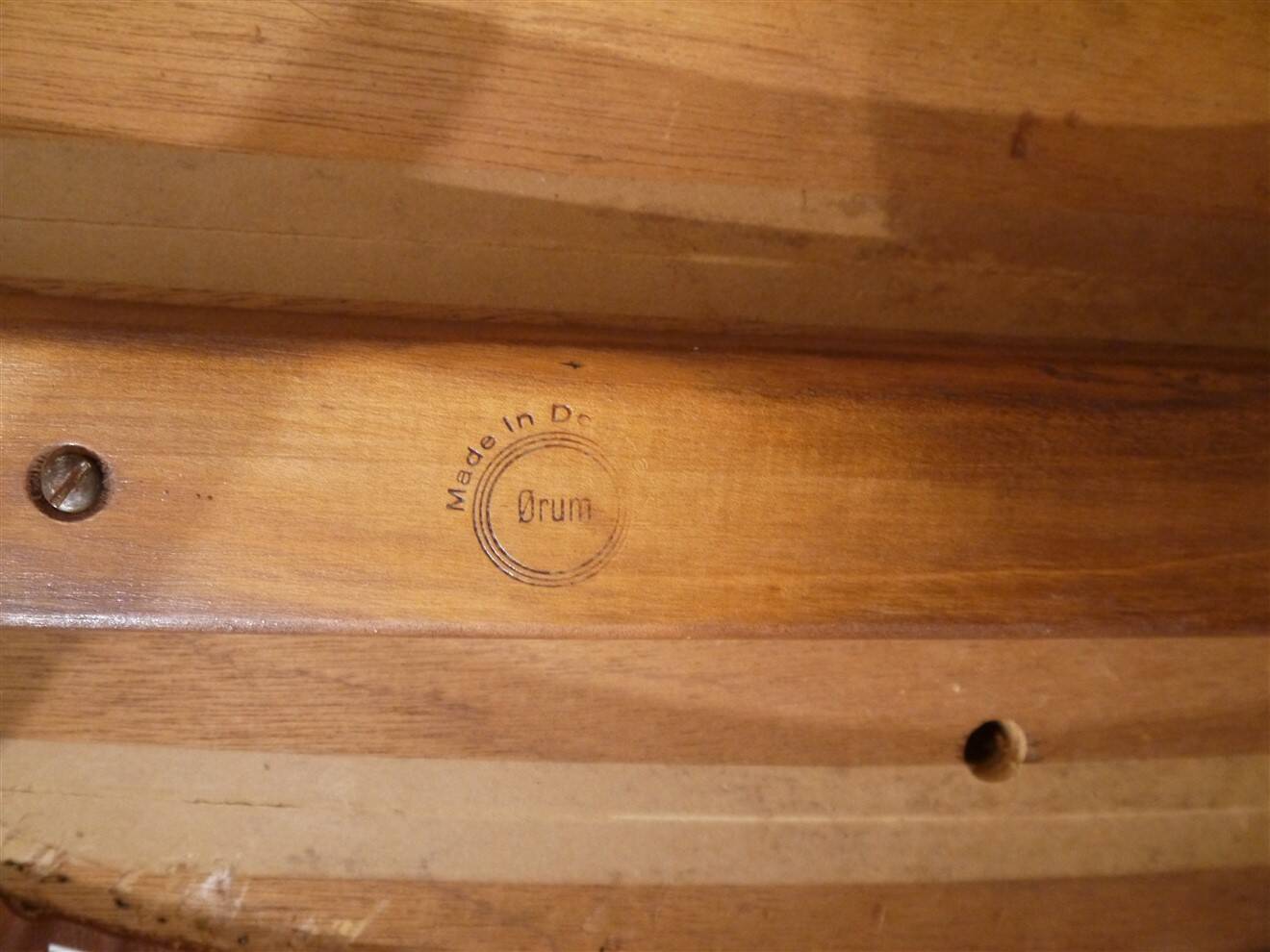 Danish armchair in Rio rosewood by Erik Buch