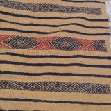 Handmade biker kilim rug in pure wool - 185x115cm