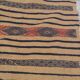 Handmade biker kilim rug in pure wool - 185x115cm