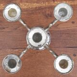 Paire de chandeliers 5 branches (estampillés Quist)