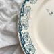 Round ironstone dish "Milan" Creil and Montereau